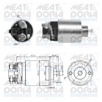 Solenoid Switch, starter